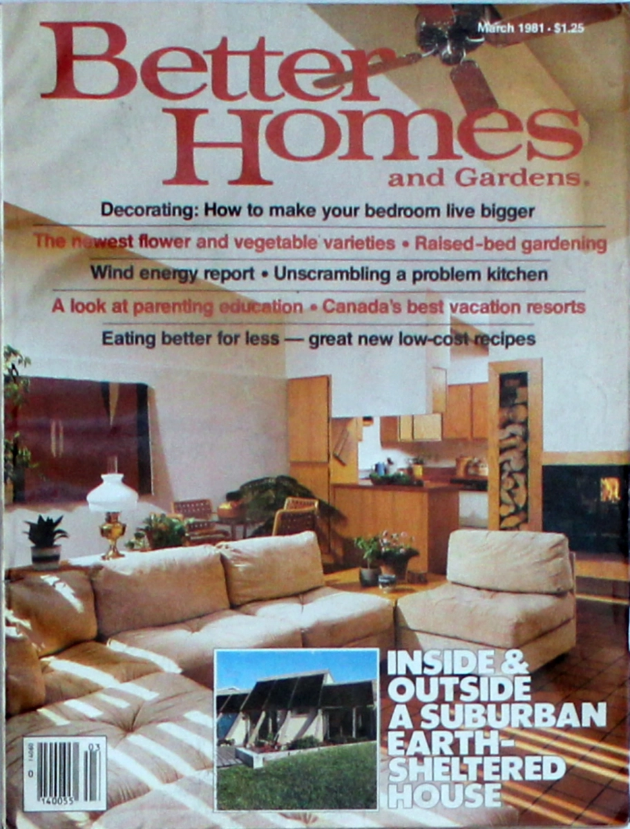 Better Homes And Gardens | March 1981 at Wolfgang's