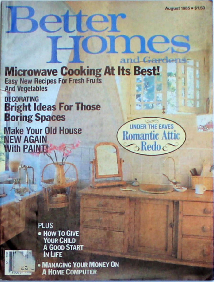 Better Homes And Gardens | August 1985 at Wolfgang's