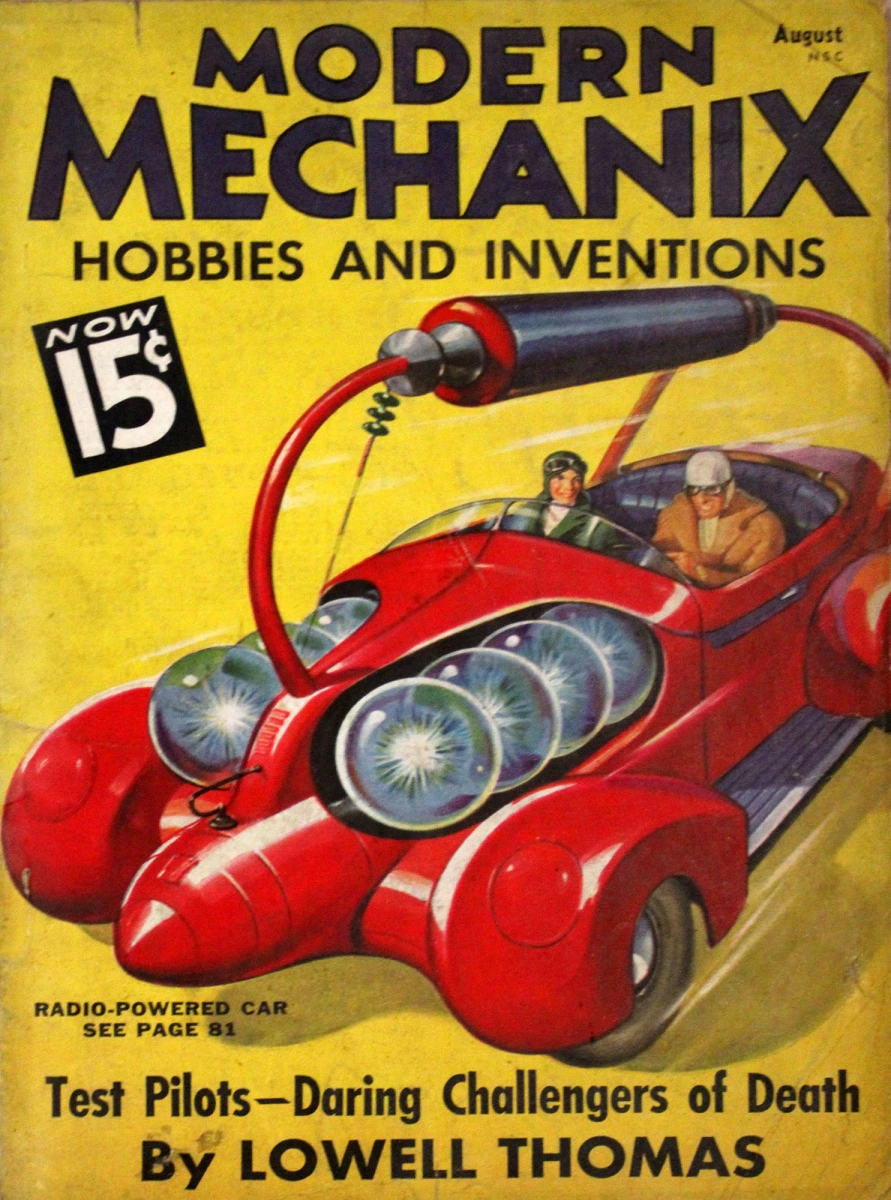 Modern Mechanix Hobbies and Inventions | August 1936 at Wolfgang's