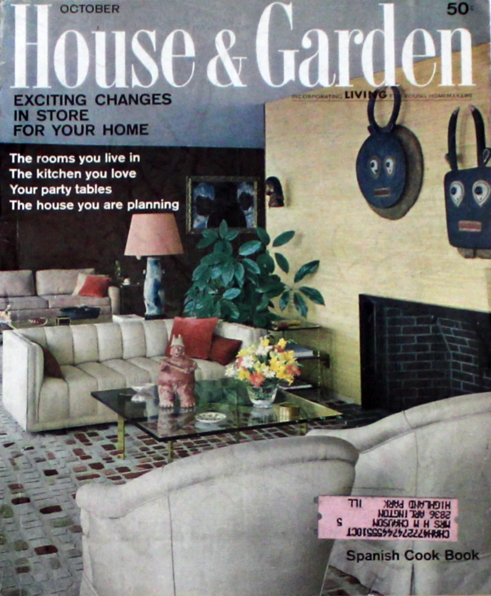 House & Garden | October 1962 at Wolfgang's