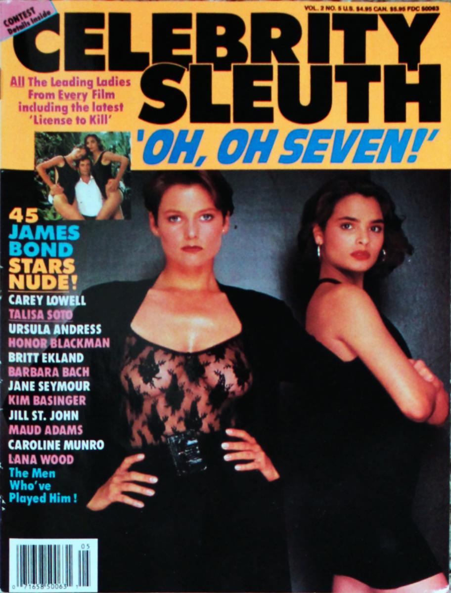 Celebrity Sleuth Vol.2 No.5 | January 1989 at Wolfgang's