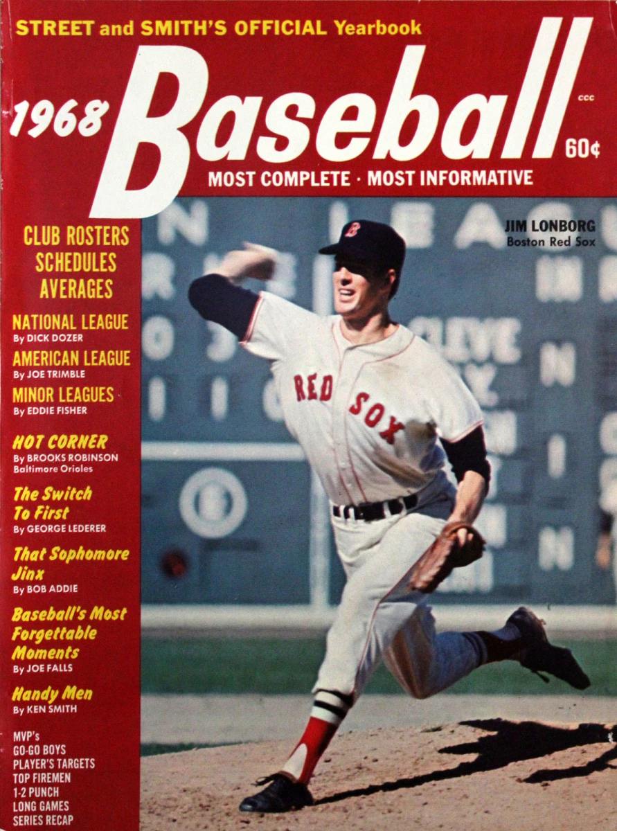 Street & Smith's Baseball Yearbook January 1968 at Wolfgang's