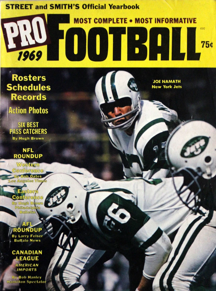 New York Jets Football 1969 Vintage Sports Publications for sale