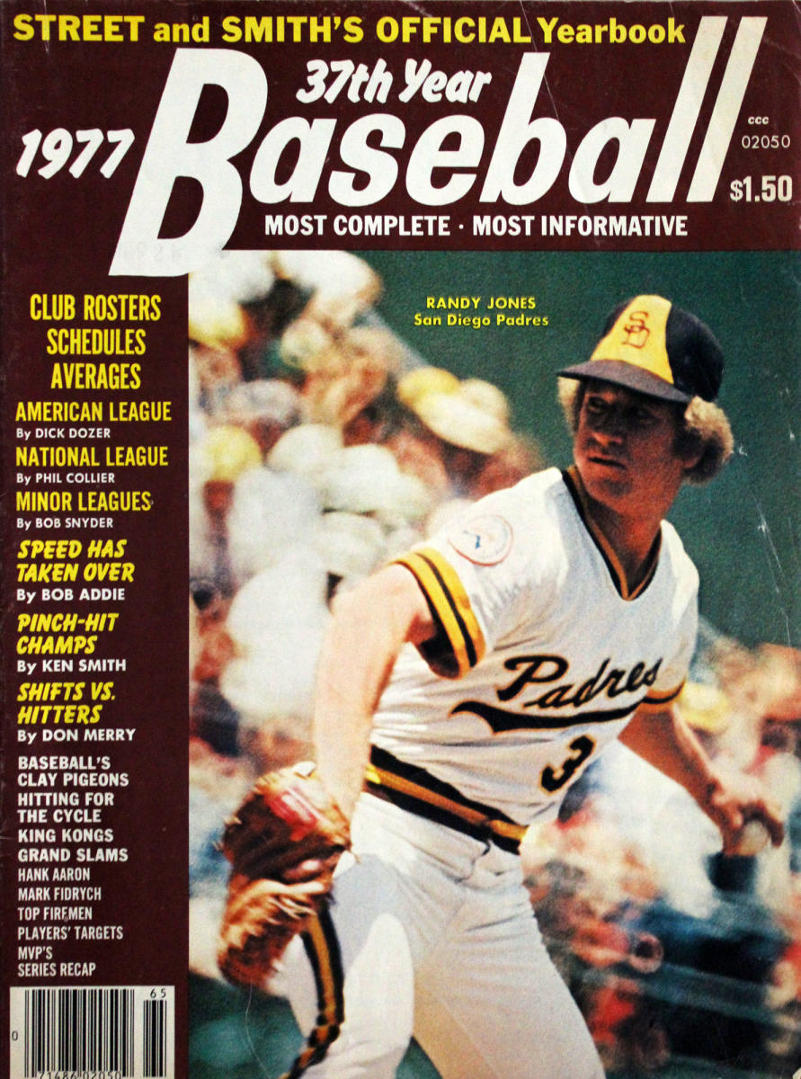 Street & Smith's Baseball Yearbook January 1977 at Wolfgang's