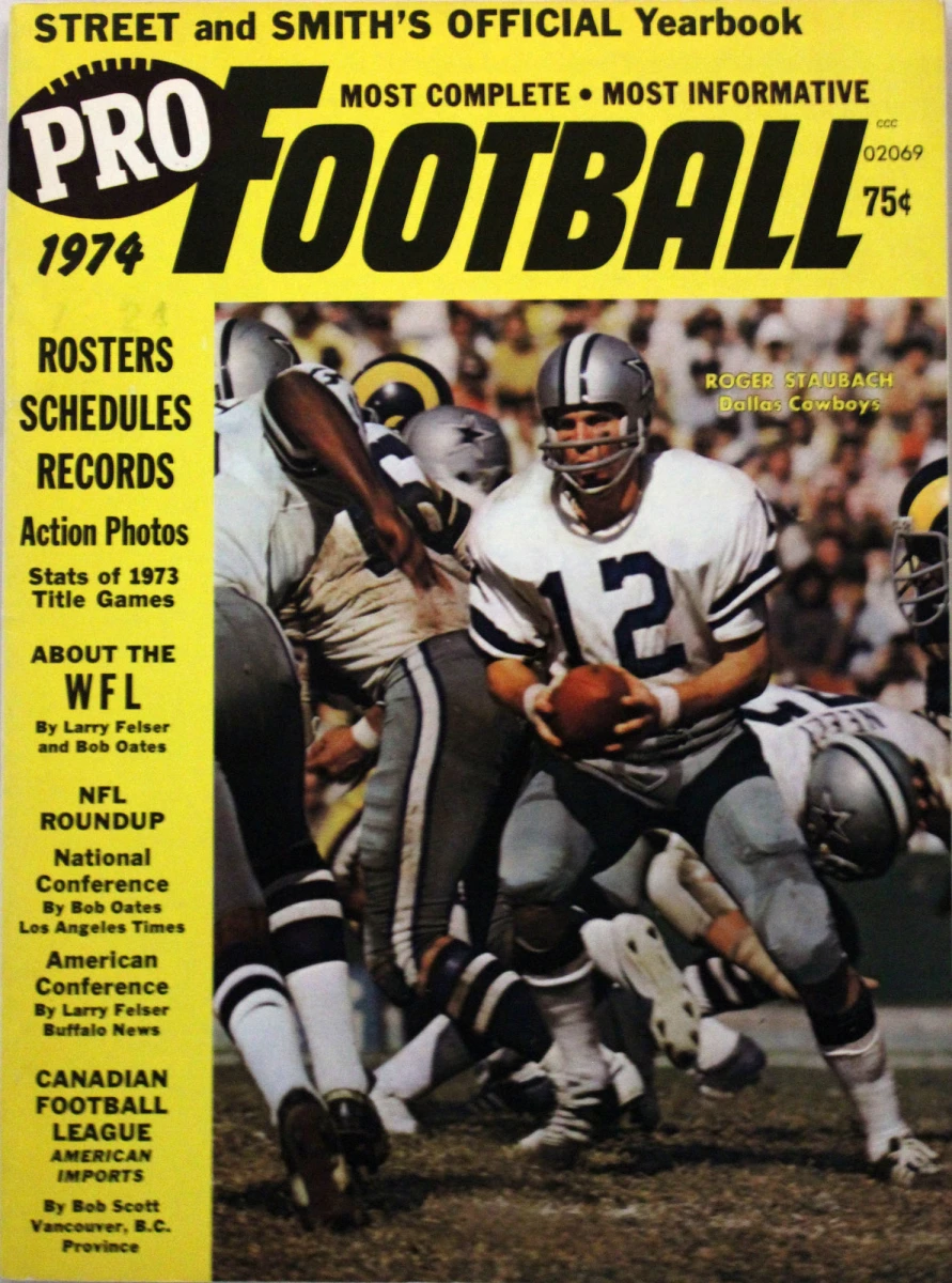 Street & Smith's Pro-Football Yearbook | January 1974 at Wolfgang's