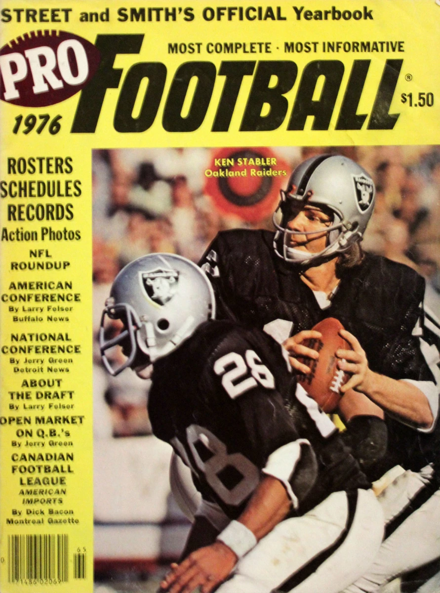 Oakland Raiders Qb Kenny Stabler Sports Illustrated Cover by Sports  Illustrated