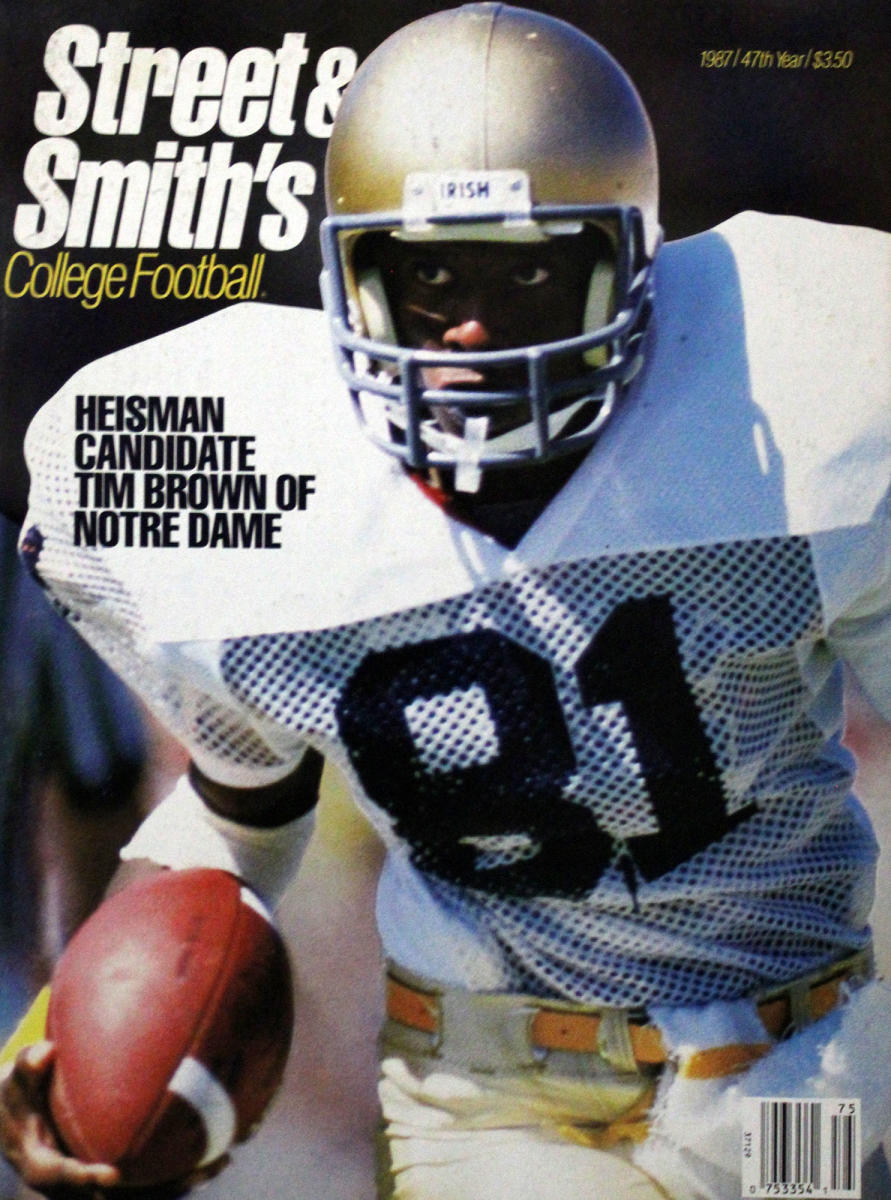 Street & Smith's College Football January 1987 at Wolfgang's