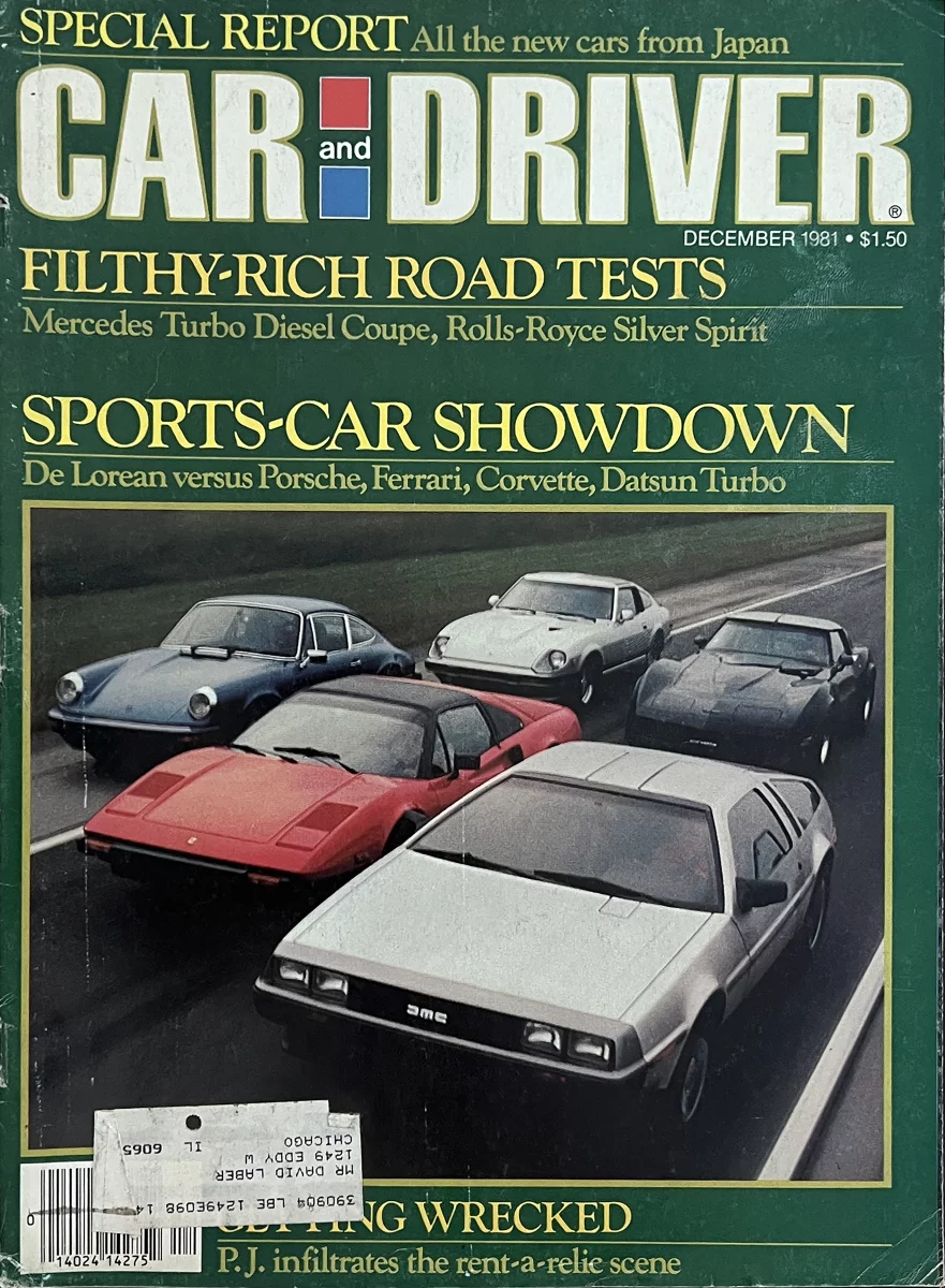 Car and Driver December 1961 at Wolfgang's