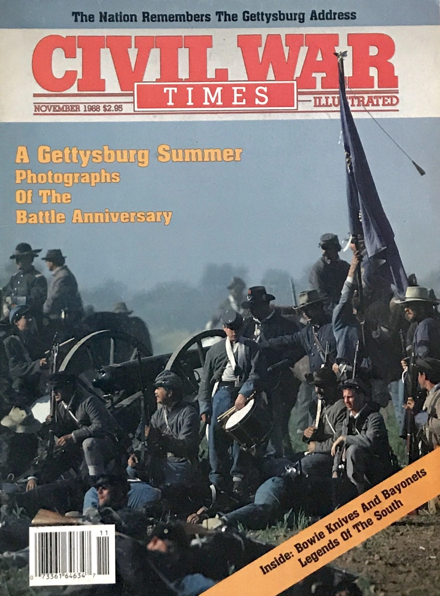 Civil War Times Illustrated November 1988 At Wolfgangs