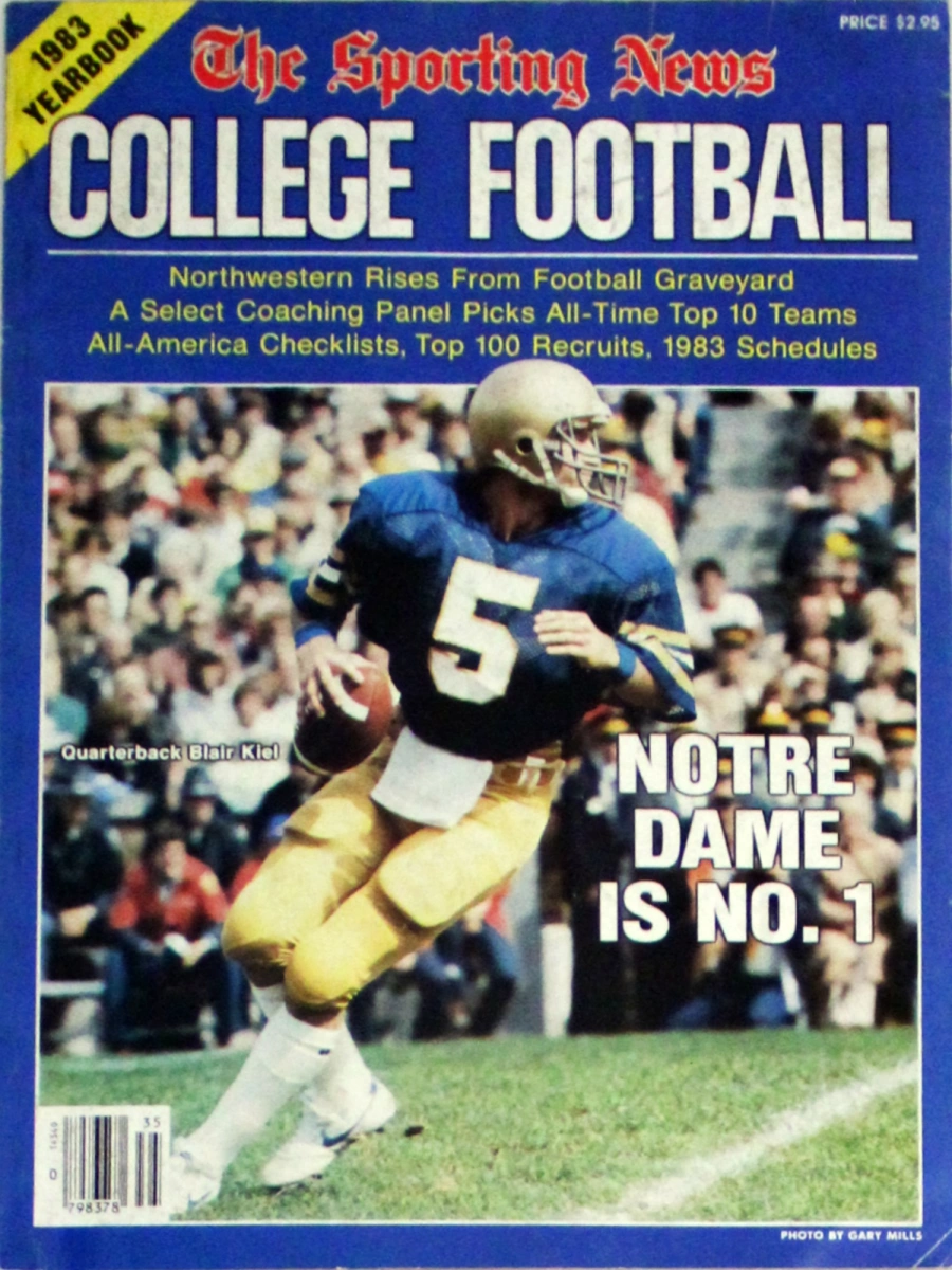 The Sporting News 1983 FOOTBALL REGISTER First Edition Paperback (JL)