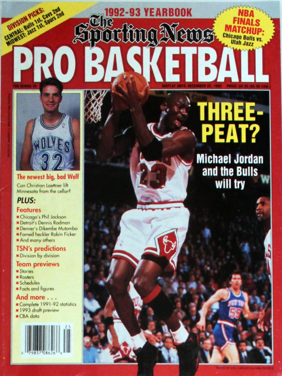 ジョーダン SPORT NBA PREVIEW 1992-93 - バスケットボール
