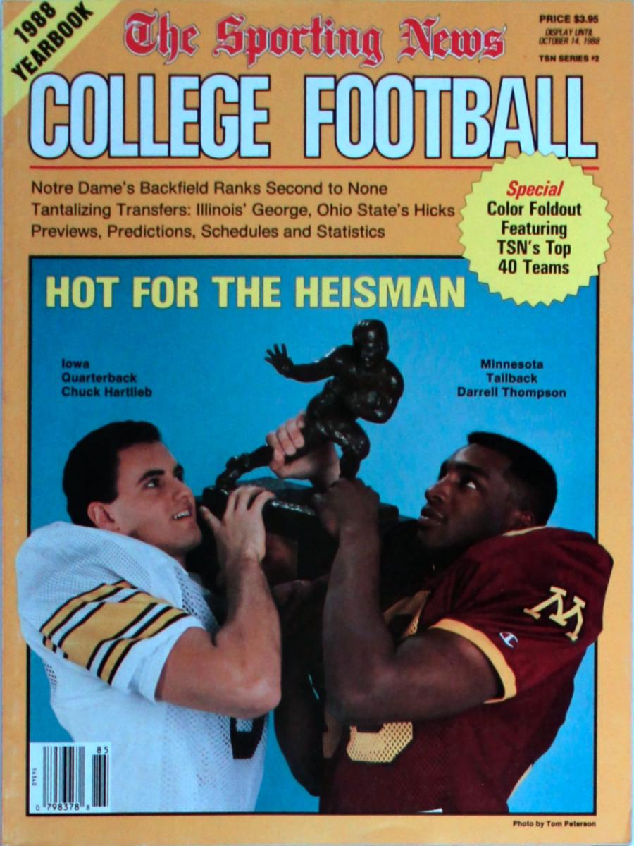 Sporting News 1988 Yearbook October 14, 1988 at Wolfgang's