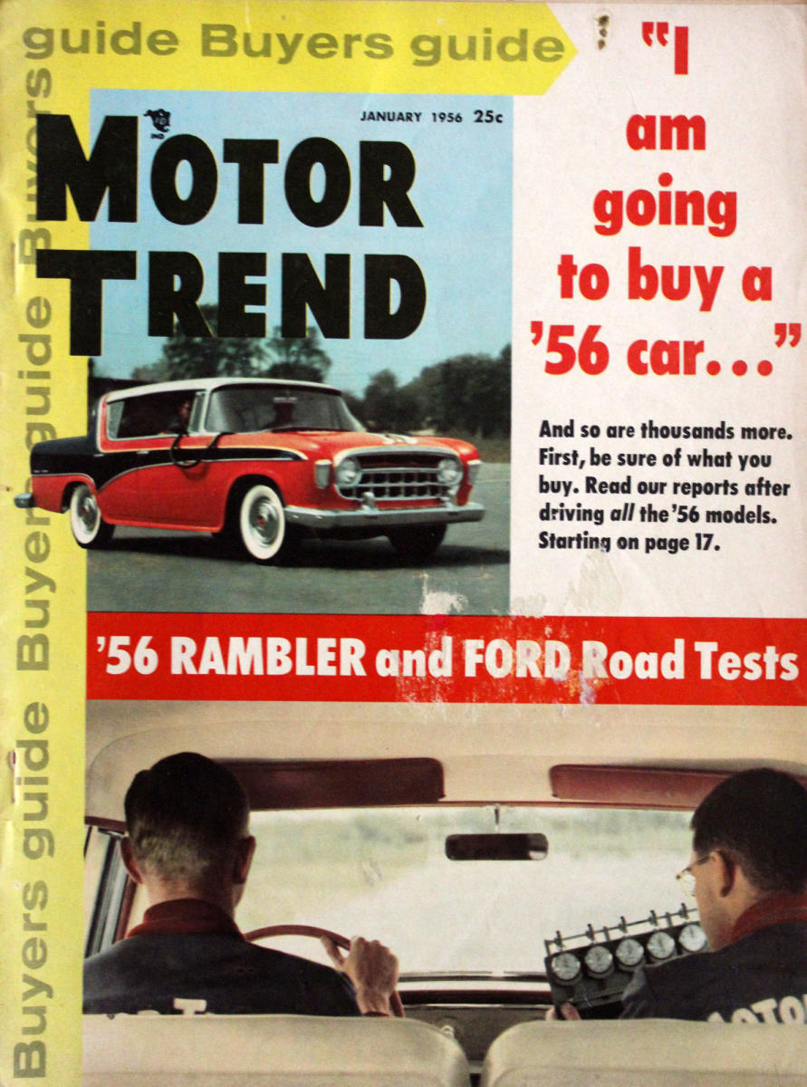 Motor Trend | January 1956 at Wolfgang's