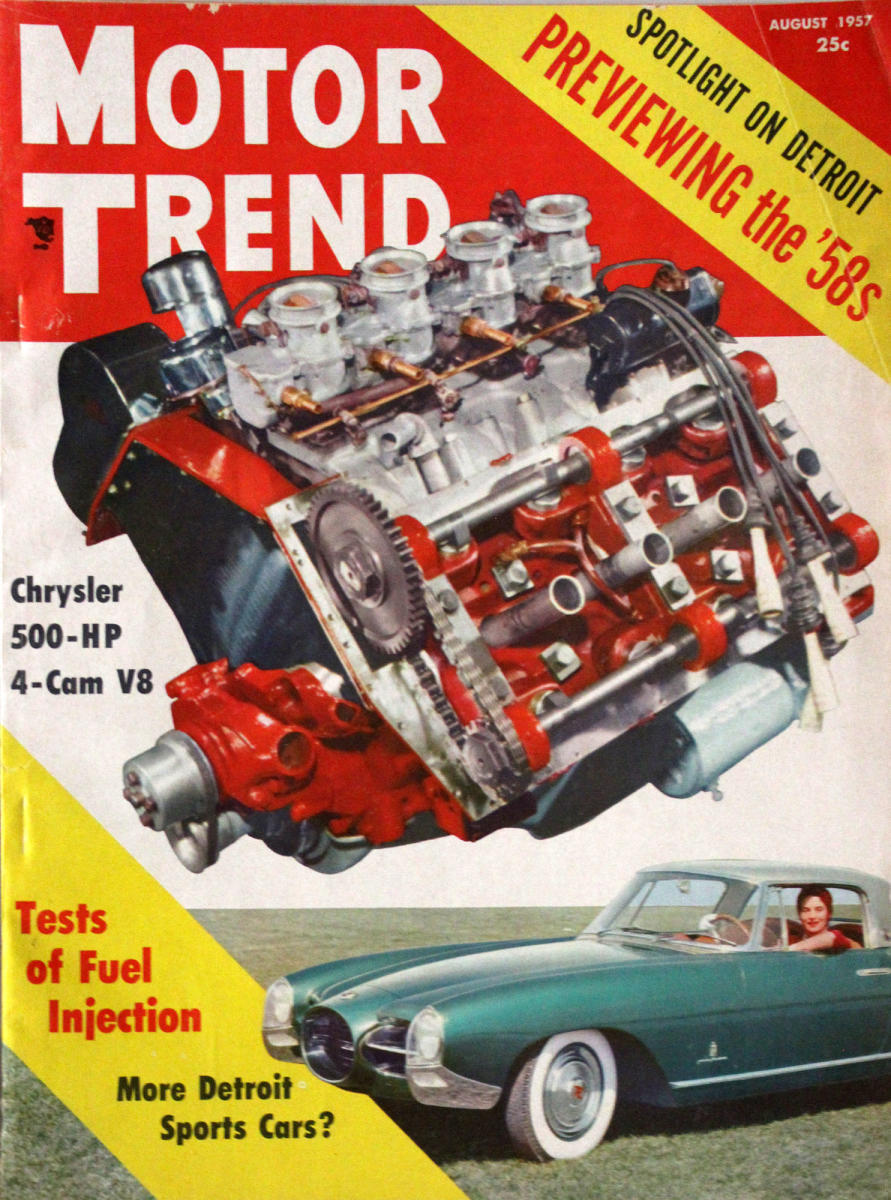 Motor Trend | August 1957 at Wolfgang's