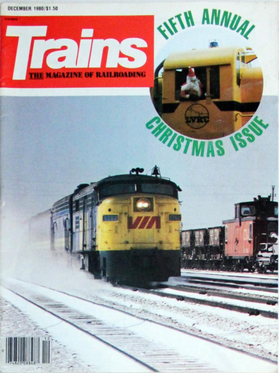 Trains December 1980 at Wolfgang's