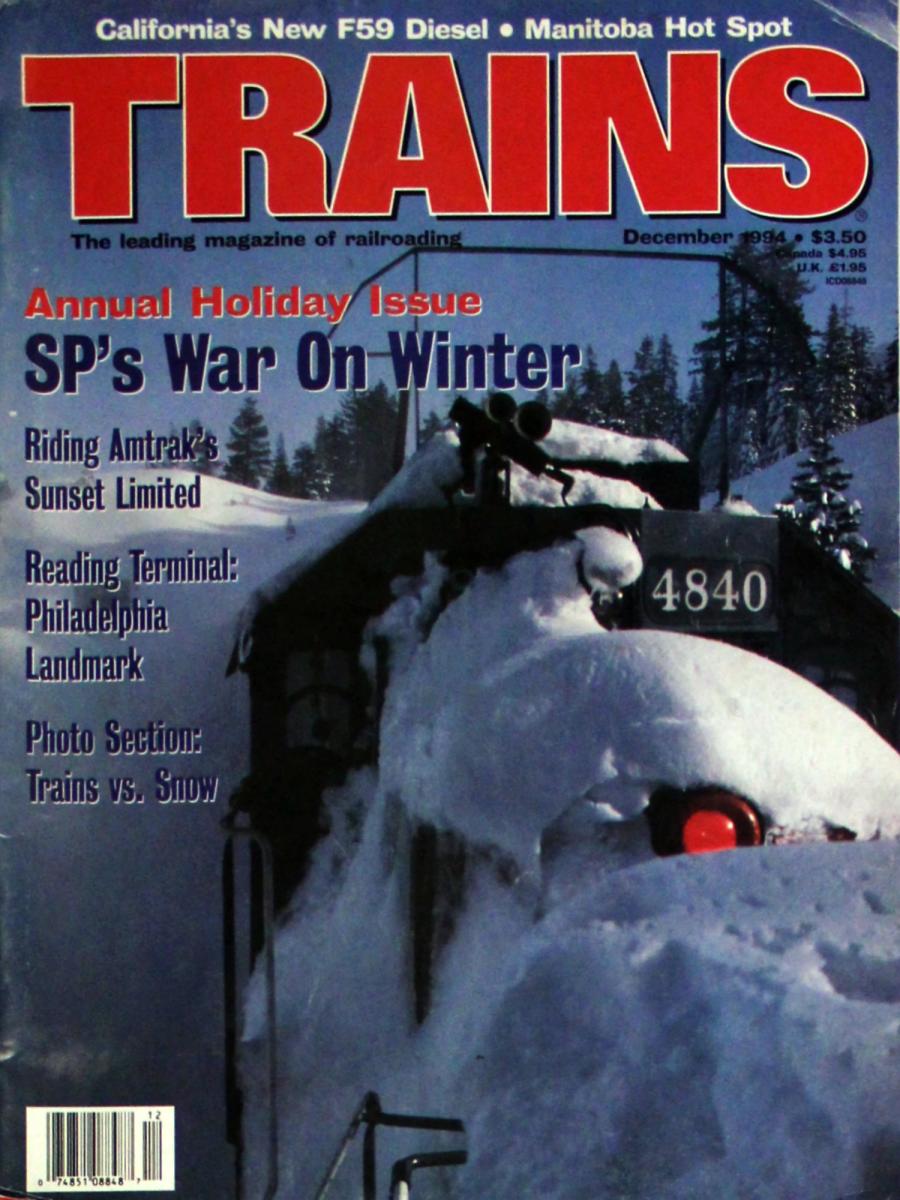 Trains December 1994 at Wolfgang's