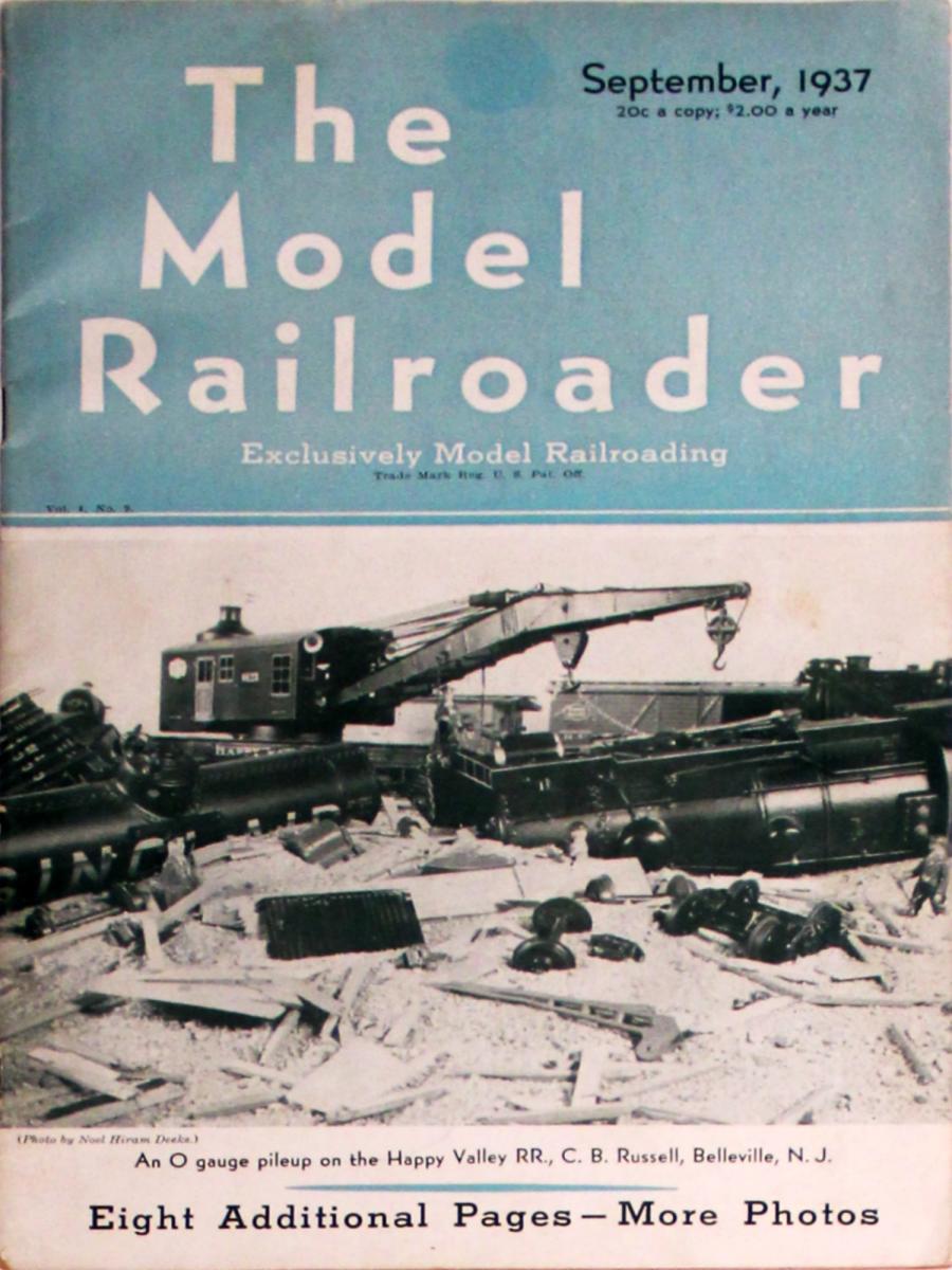 Model Railroader September 1937 at Wolfgang's