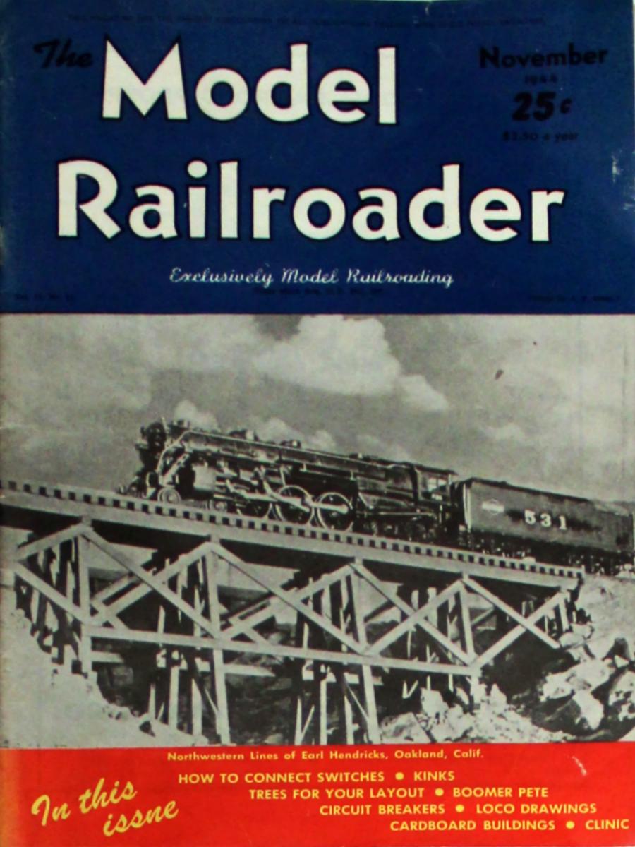 Model Railroader | November 1944 at Wolfgang's