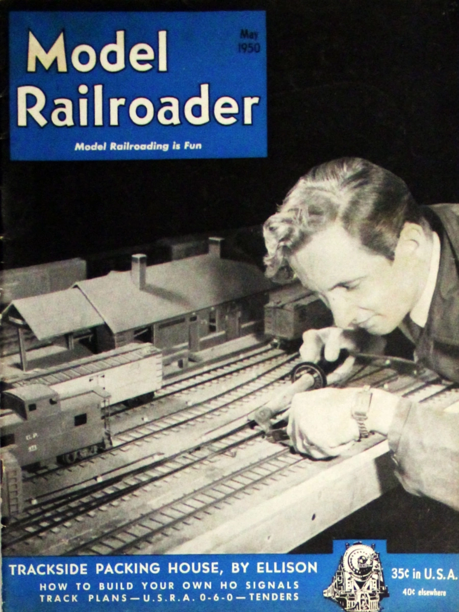 Model Railroader May 1950 at Wolfgang's