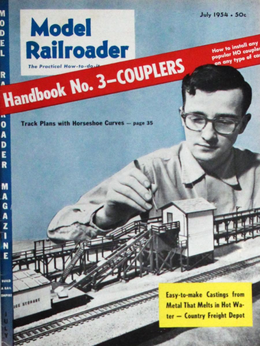 Model Railroader July 1954 at Wolfgang's
