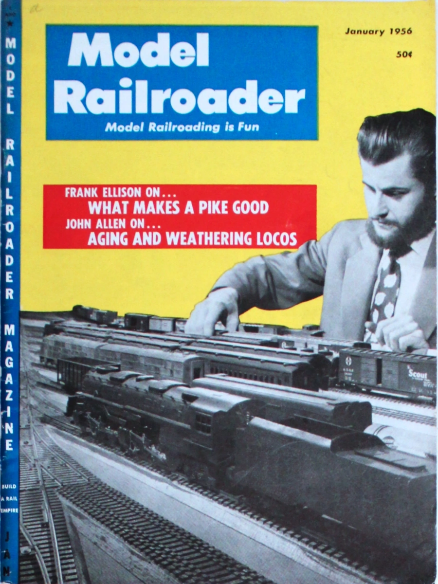 Model Railroader | January 1956 at Wolfgang's