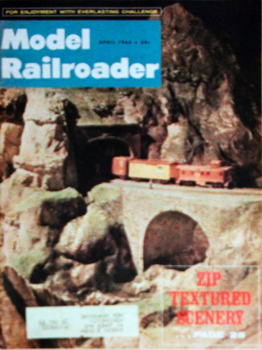 Model Railroader April 1965 at Wolfgang's