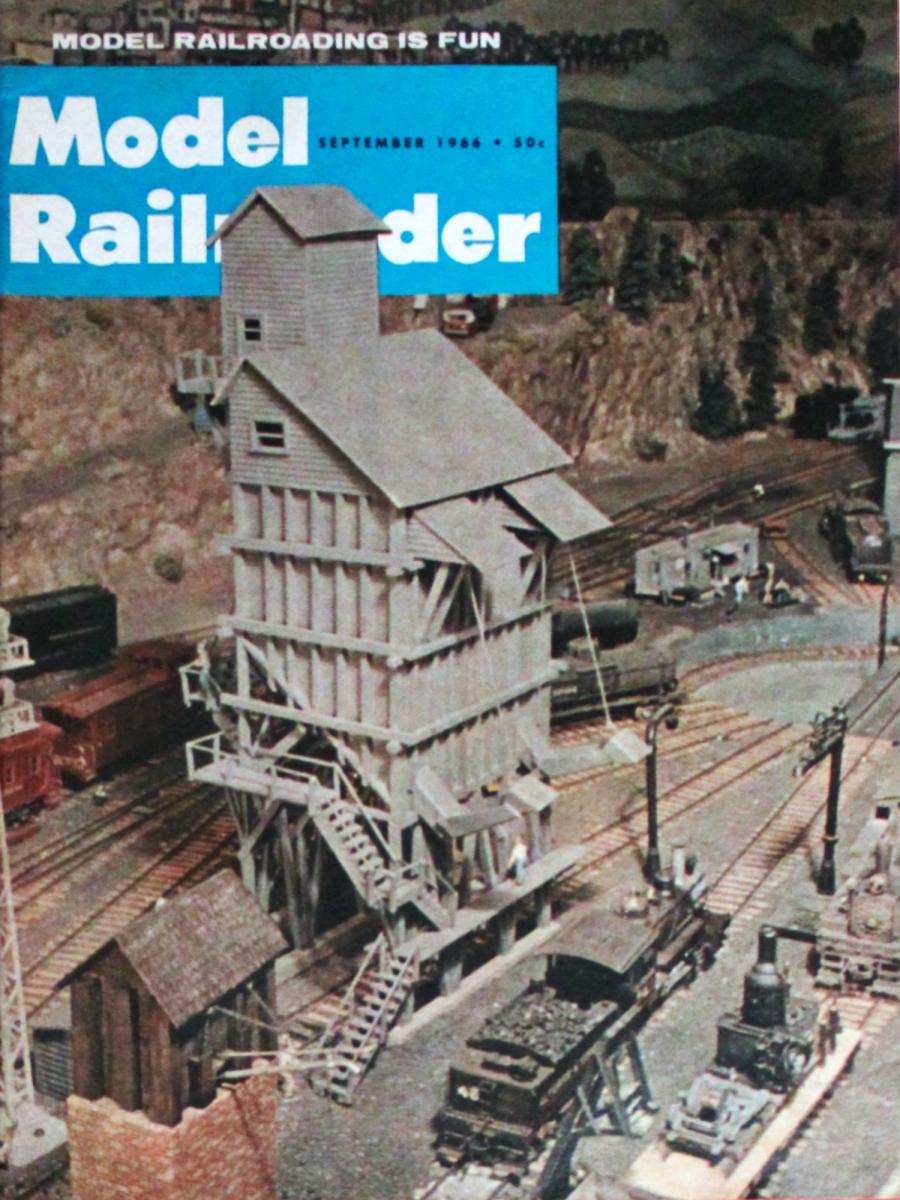 Model Railroader September 1966 at Wolfgang's