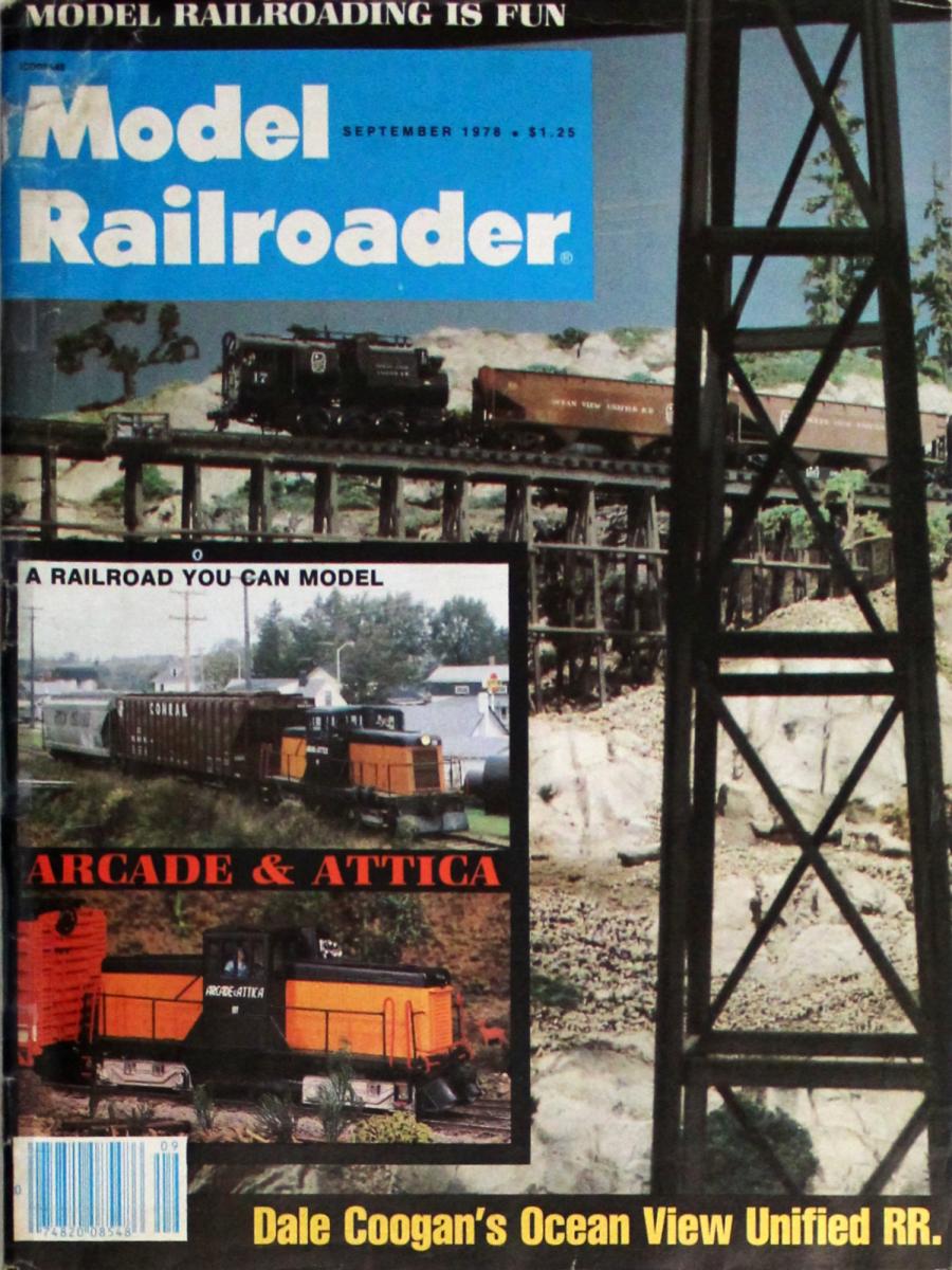Model Railroader September 1978 at Wolfgang's