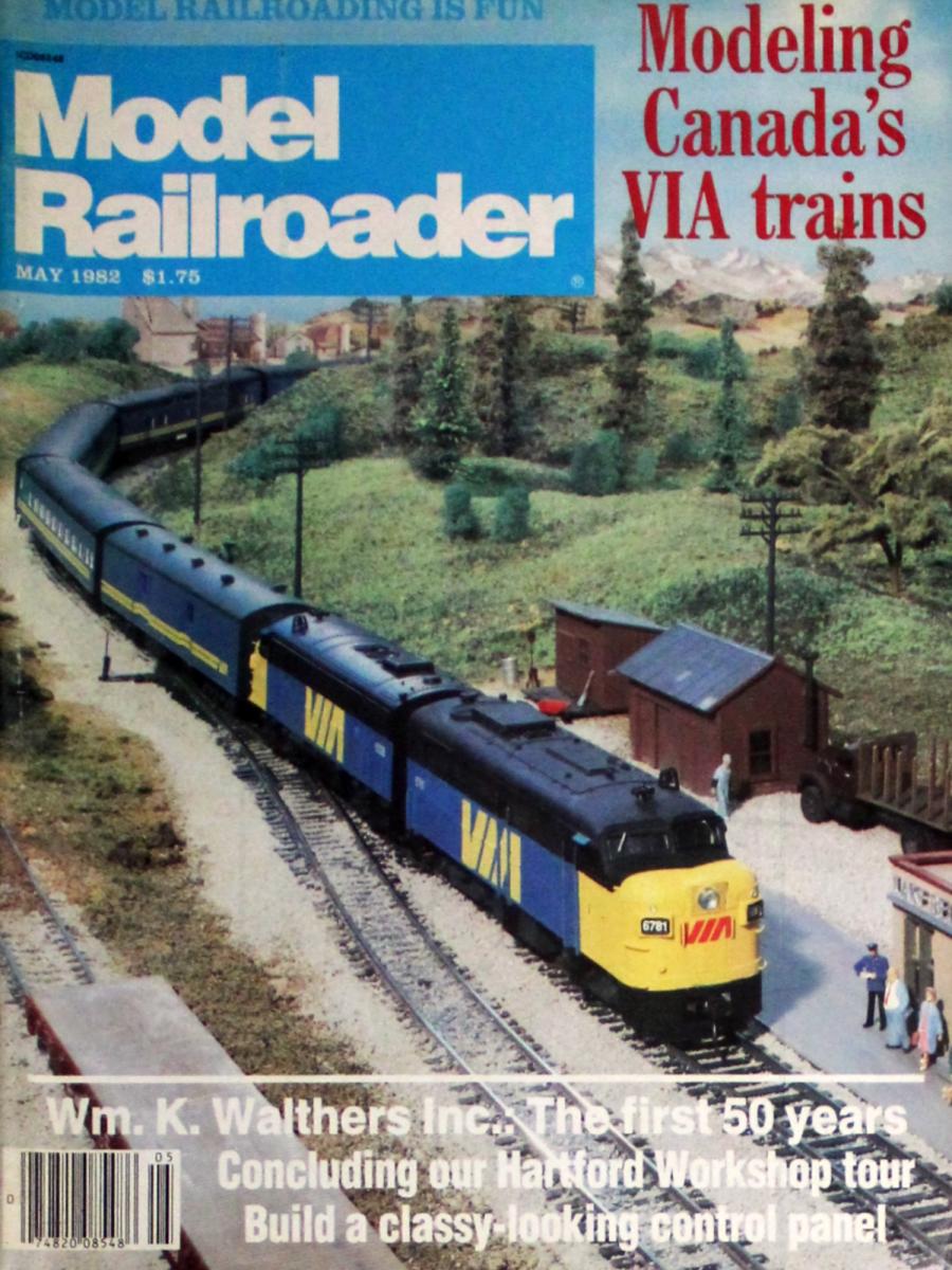 Model Railroader May 1982 at Wolfgang's