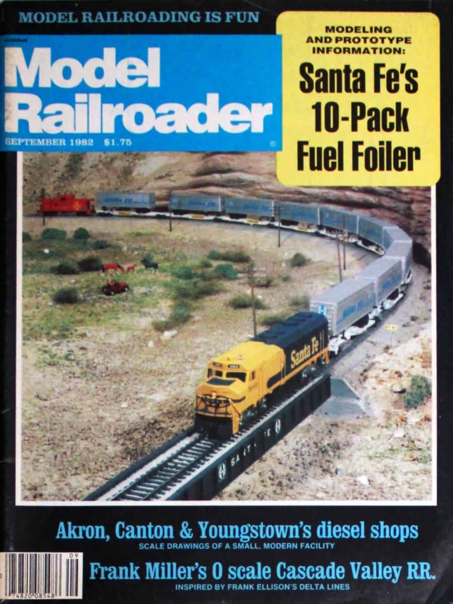 Model Railroader September 1982 at Wolfgang's