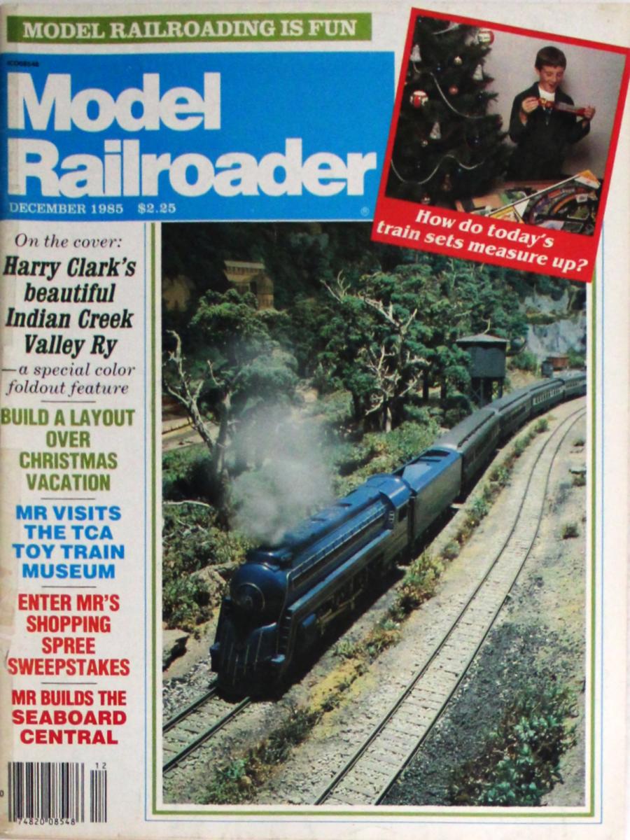 Model Railroader December 1985 at Wolfgang's