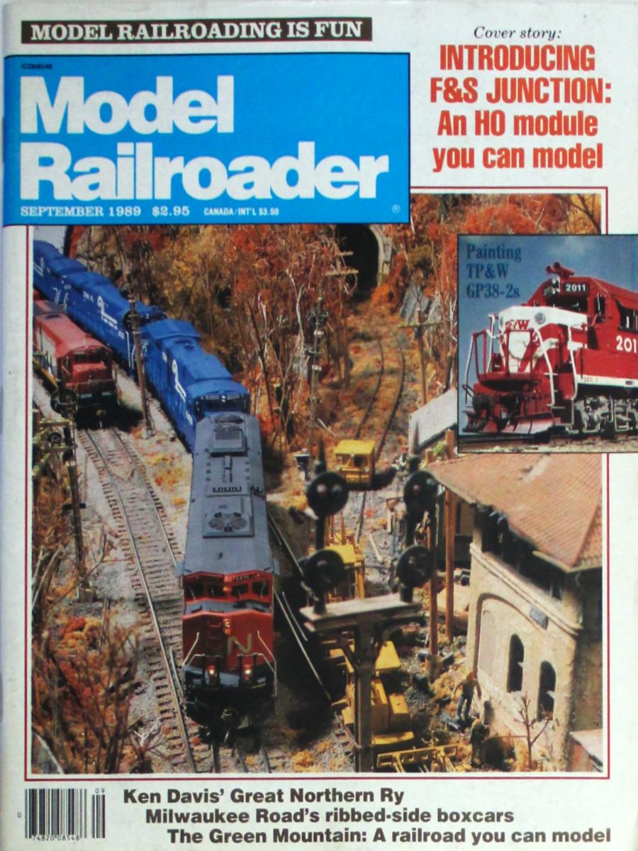 Model Railroader | September 1989 at Wolfgang's