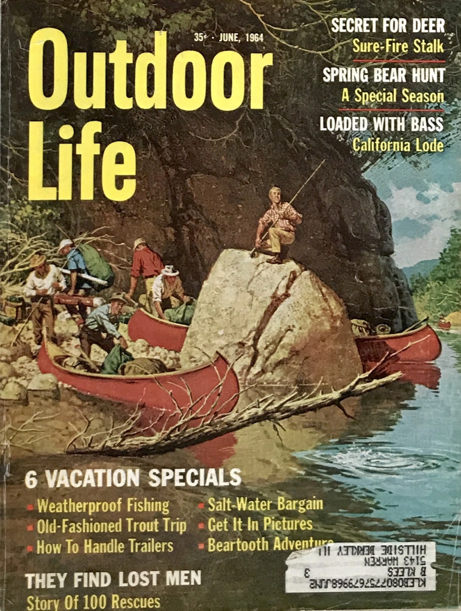 MAY 1969 OUTDOOR LIFE vintage hunting & fishing magazine