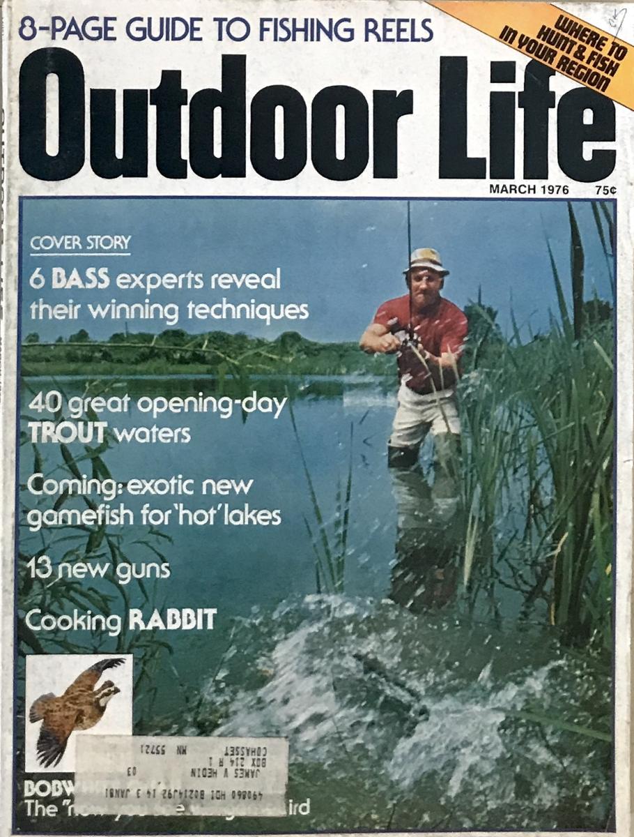 Outdoor Life March 1976 at Wolfgang's