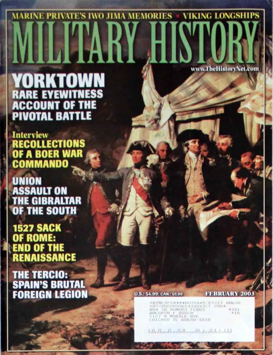 Military History February 2003 at Wolfgang's