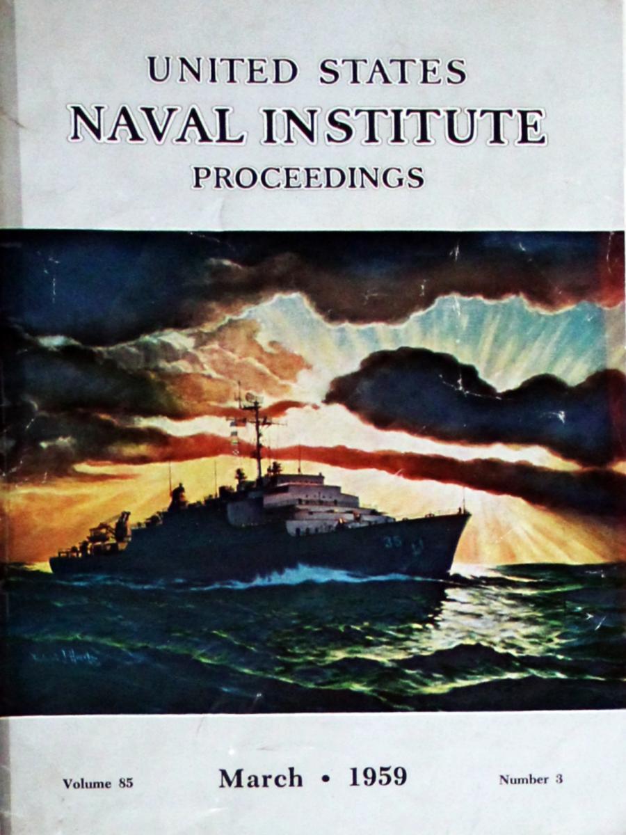 U.S. Naval Institute Proceedings | March 1959 At Wolfgang's