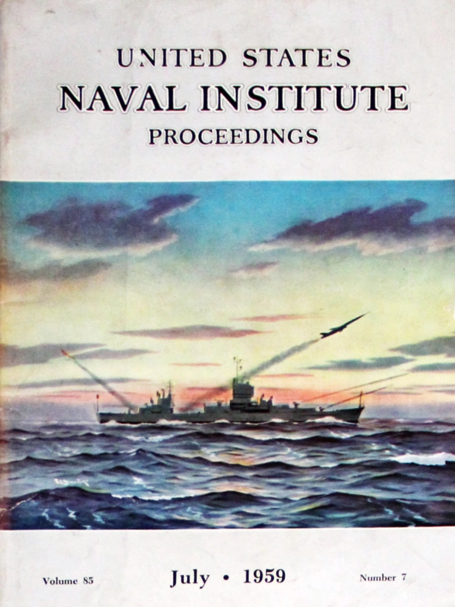 U.S. Naval Institute Proceedings | July 1959 at Wolfgang's