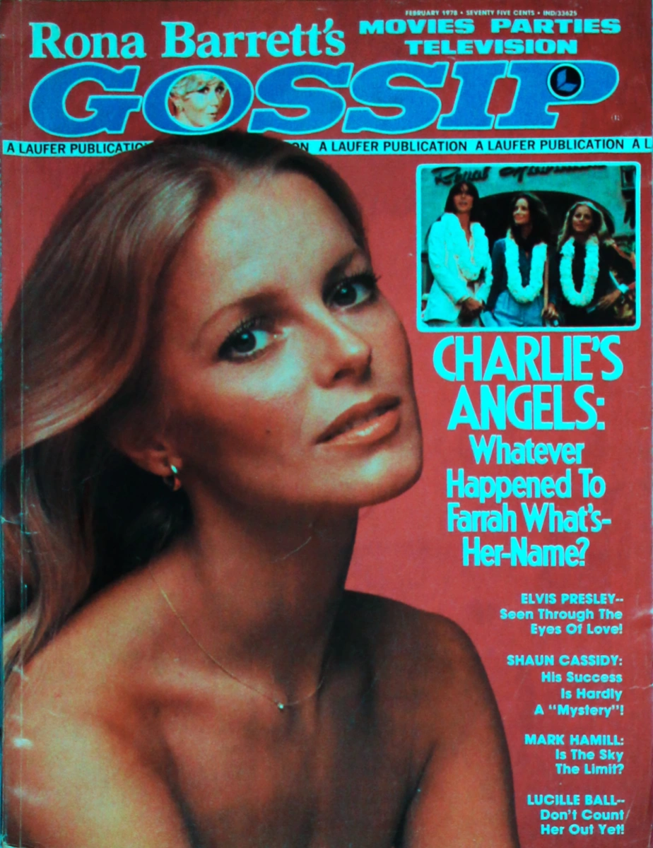 Rona Barrett Gossip February 1978 at Wolfgang's