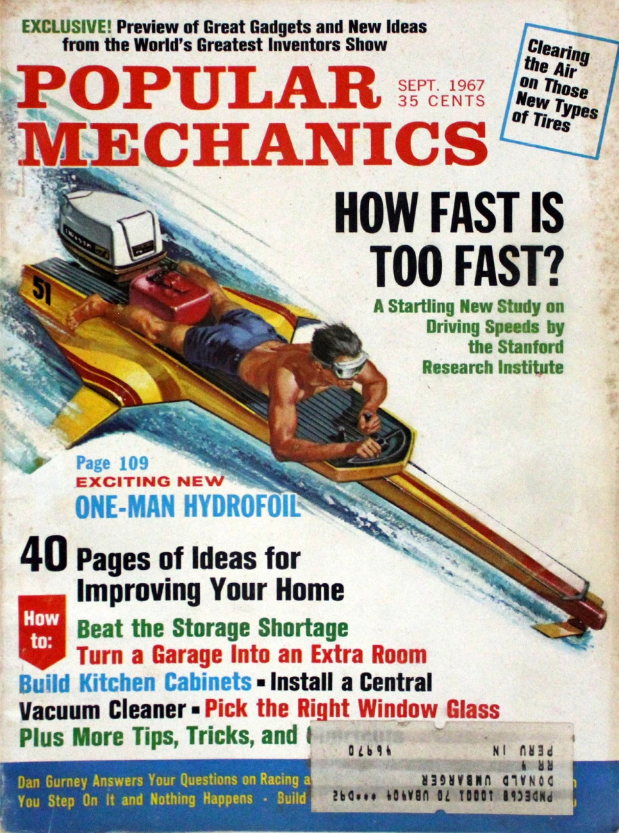 Popular Mechanics | September 1967 at Wolfgang's