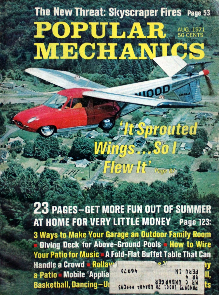 Popular Mechanics | August 1971 at Wolfgang's