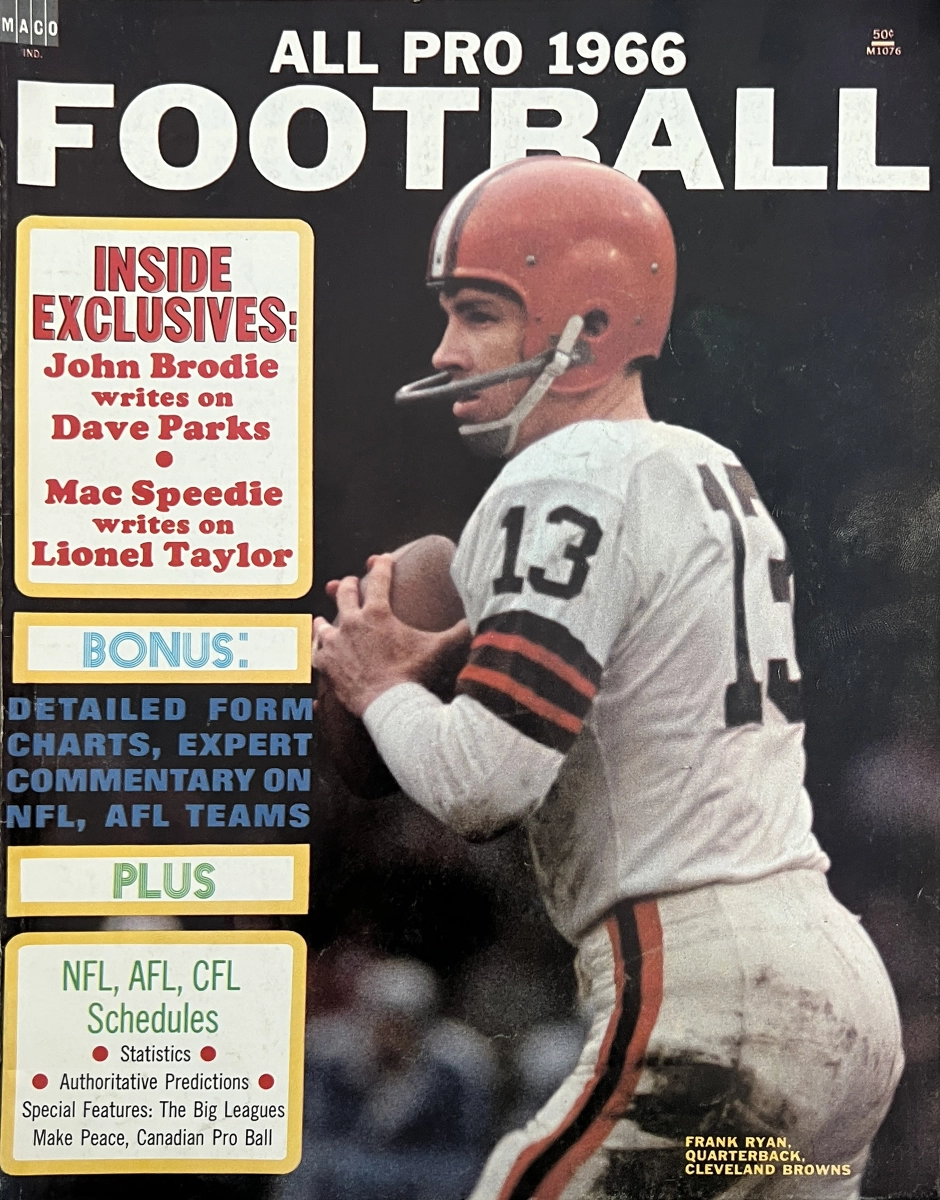 1967 Official Pro Football (AFL & NFL) Record Book by Complete