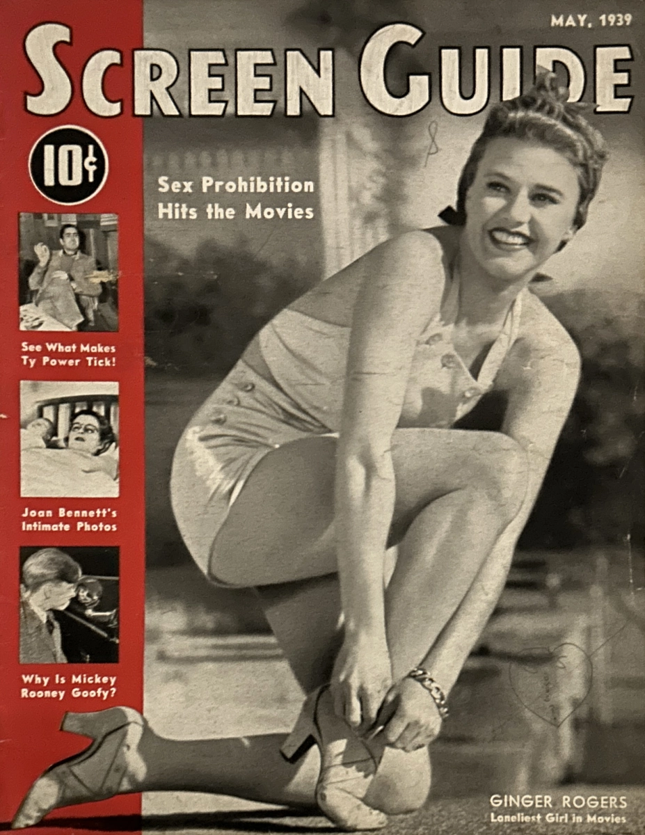 Screen Guide May 1939 at Wolfgang's