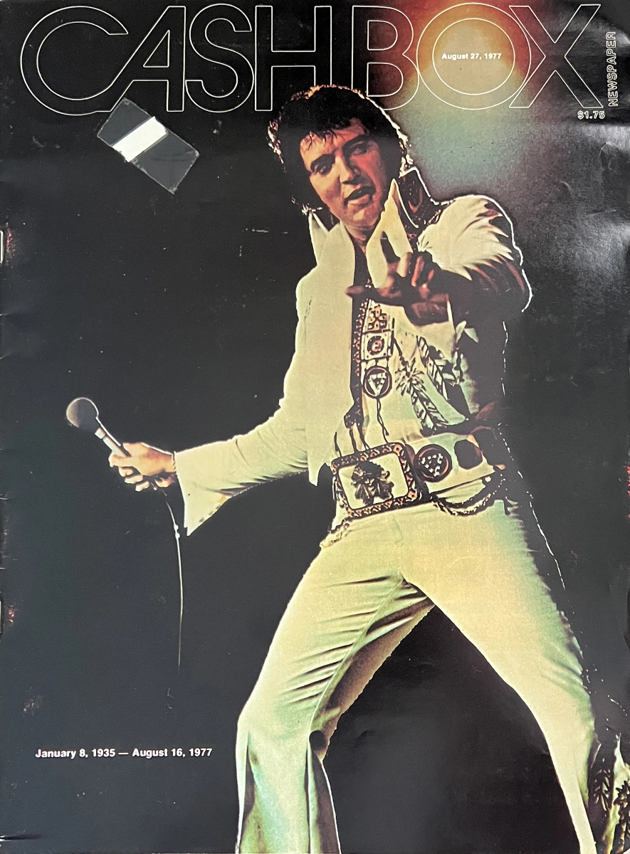 Cashbox Newspaper August 27, 1977 at Wolfgang's