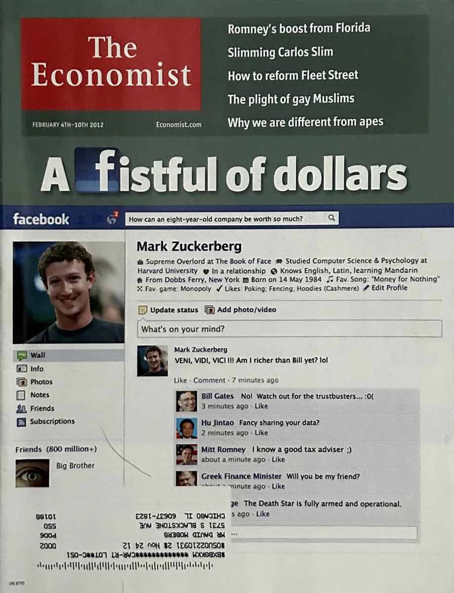 The Economist | February 4, 2012 at Wolfgang's