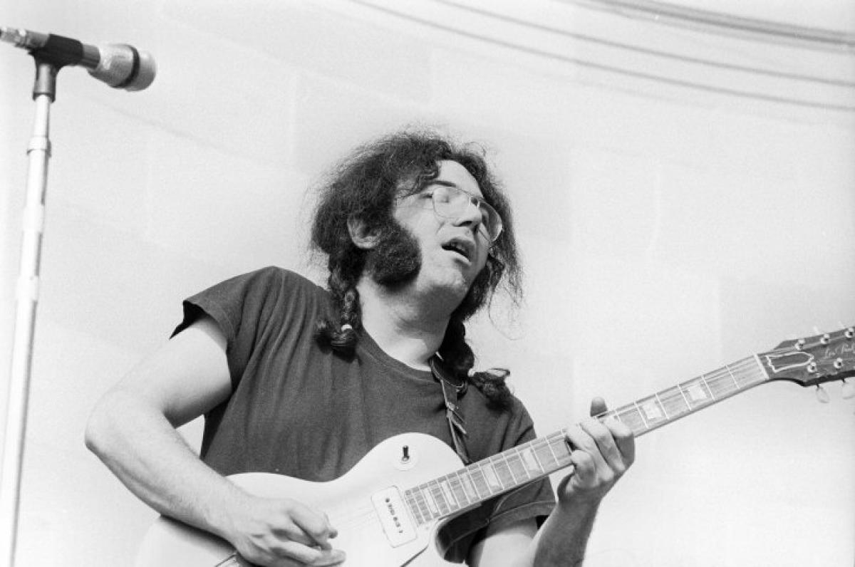 Jerry Garcia, Central Park, New York City - May 5, 1968 