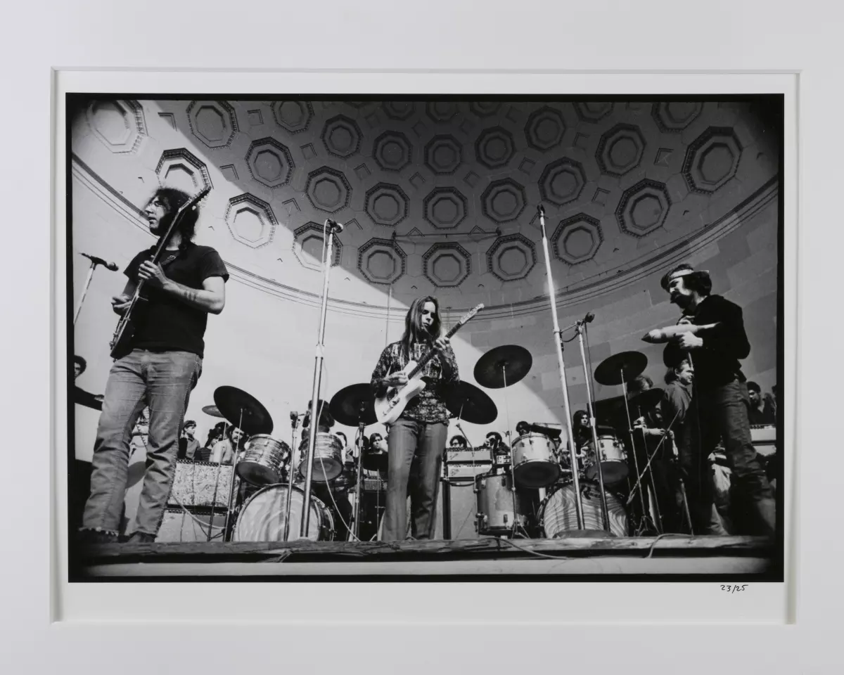 Grateful Dead Vintage Concert Photo Fine Art Print from Central Park  Bandshell, May 5, 1968 at Wolfgang's