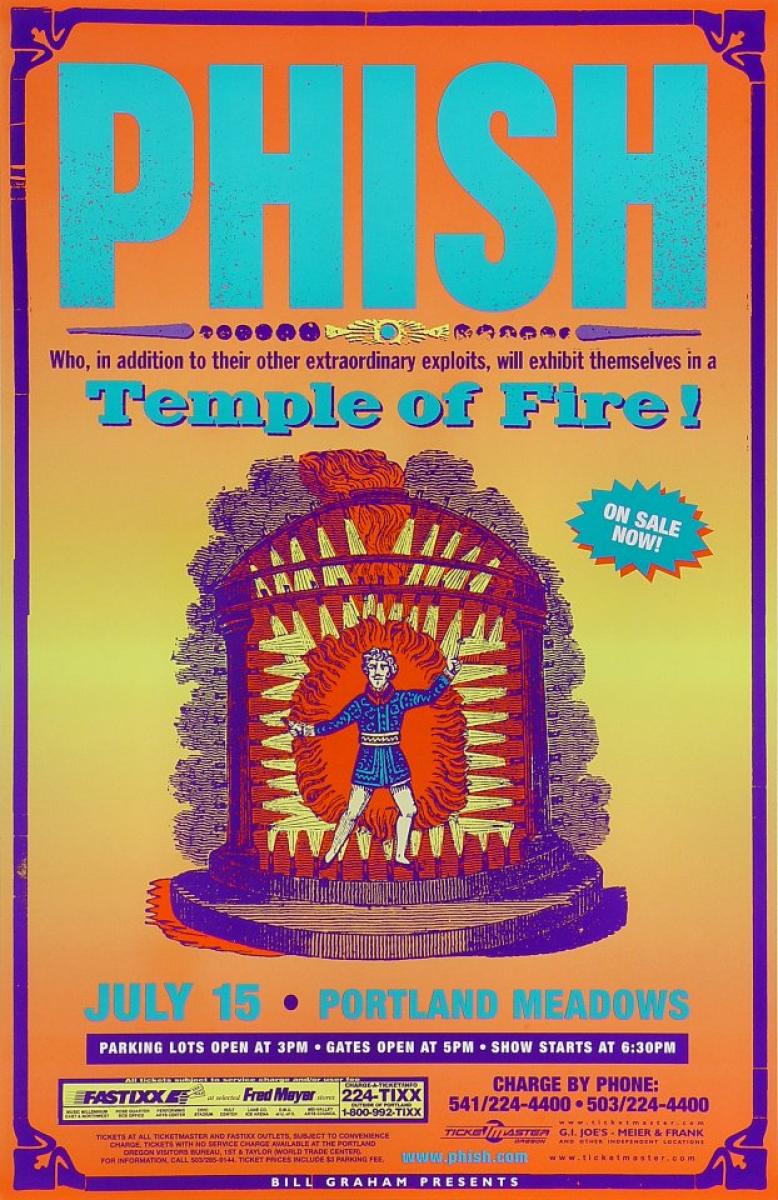 phish tour dates 1998