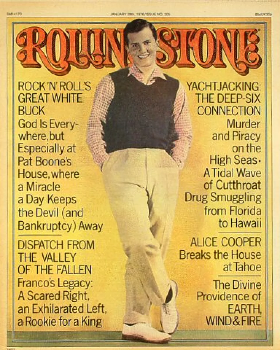 Rolling Stone January 29, 1976 at Wolfgang's