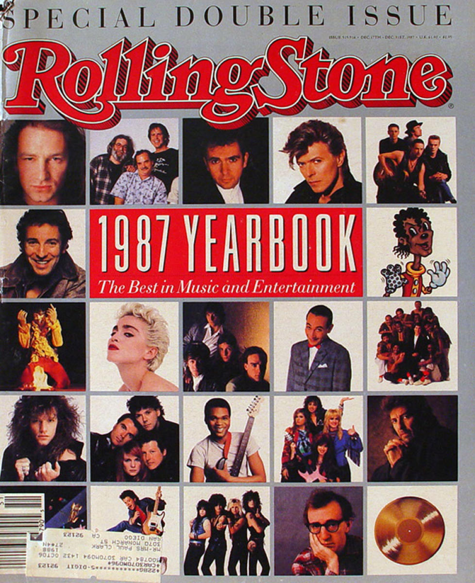 Rolling Stone Double Issue | December 17, 1987 at Wolfgang's