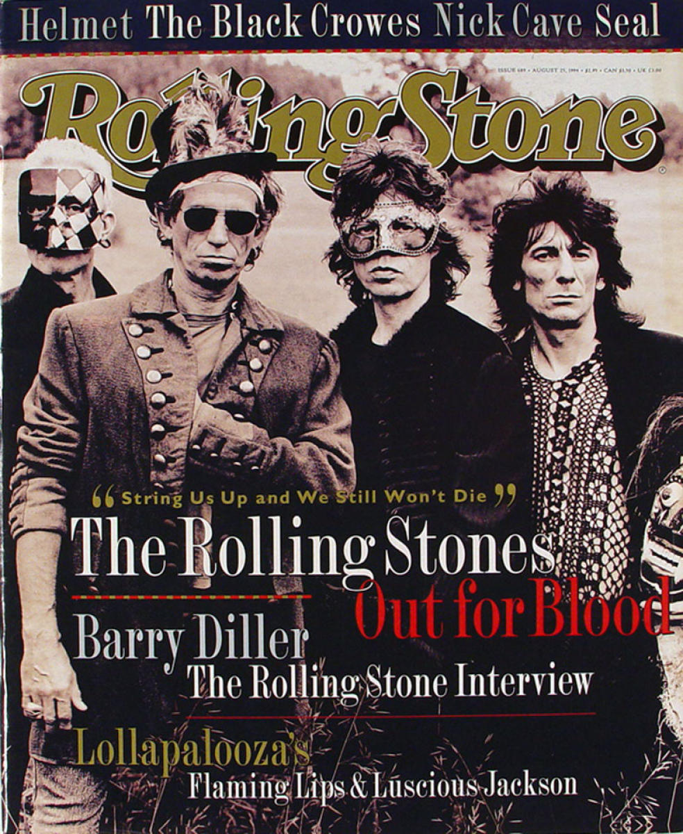 Rolling Stone August 25, 1994 at Wolfgang's